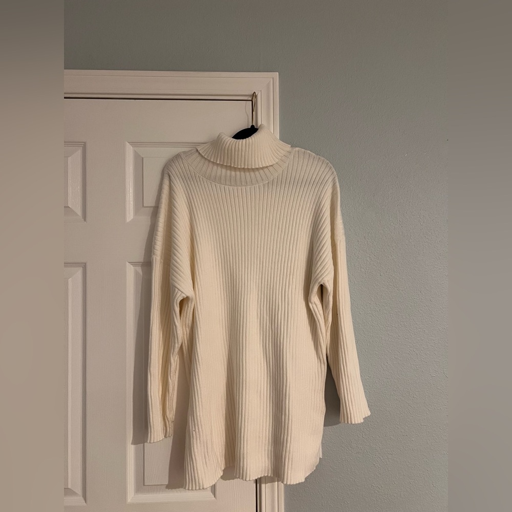 Cozy Cream Turtleneck Sweater